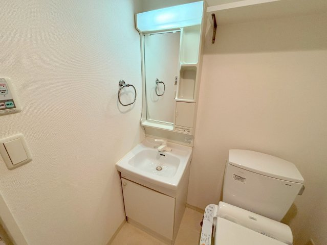 エステムコート新大阪Ⅷレヴォリスの洗面所