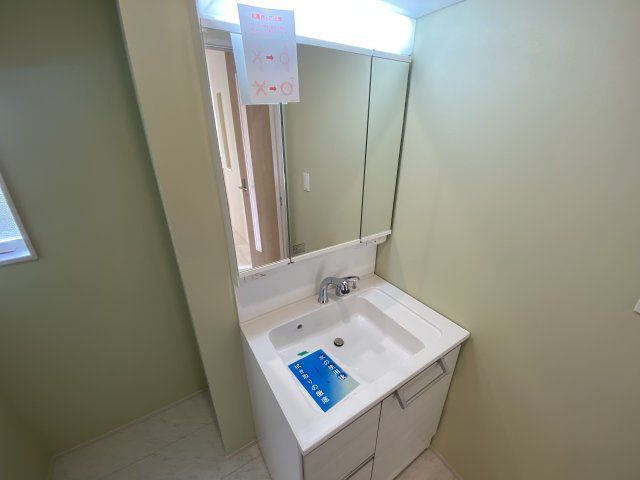 新築戸建 東村山秋津町4丁目 全7棟の独立洗面台