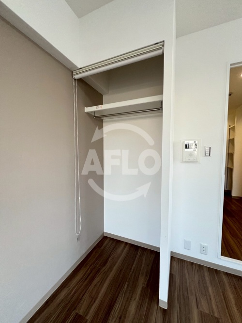 おおきに北梅田サニーアパートメントの収納|おおきに北梅田アパートメント　クローゼット