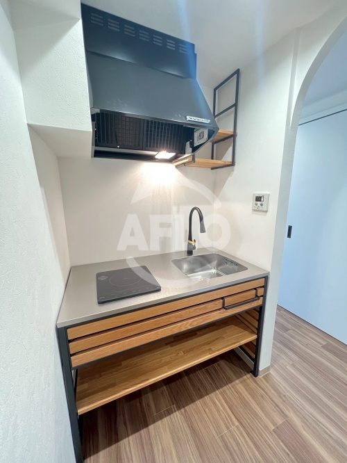 おおきに北梅田サニーアパートメントのキッチン|おおきに北梅田アパートメント　キッチン