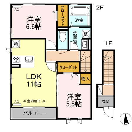 【間取り】 | アンベリール　一番町