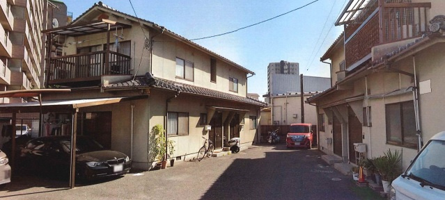 熊中借家35-10番地の外観