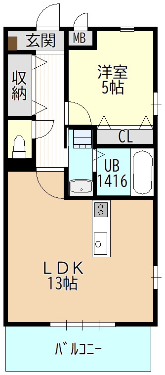 Ｐｒｅｎｄｒｅプランドールの間取り