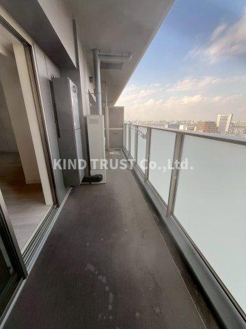 グランドメゾン新梅田タワー THE CLUB RESIDENCEのバルコニー|陽当たり良好なバルコニーです