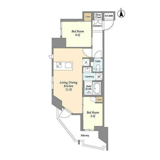 【間取り】 | ウェルスクエア西蒲田 | ウェルスクエア西蒲田