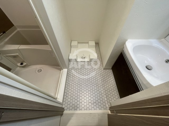 アクアプレイス江戸堀の洗面所|アクアプレイス江戸堀　洗面脱衣所