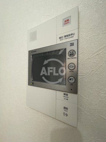 アクアプレイス江戸堀の設備|アクアプレイス江戸堀　モニター付きインターホン