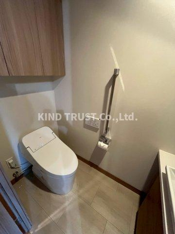 グランドメゾン新梅田タワー THE CLUB RESIDENCEのトイレ|清潔感のあるトイレです