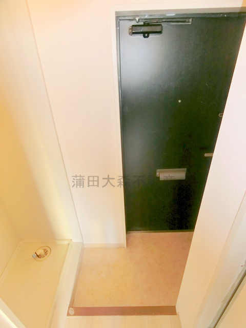 蒲田駅近マンションのエントランス