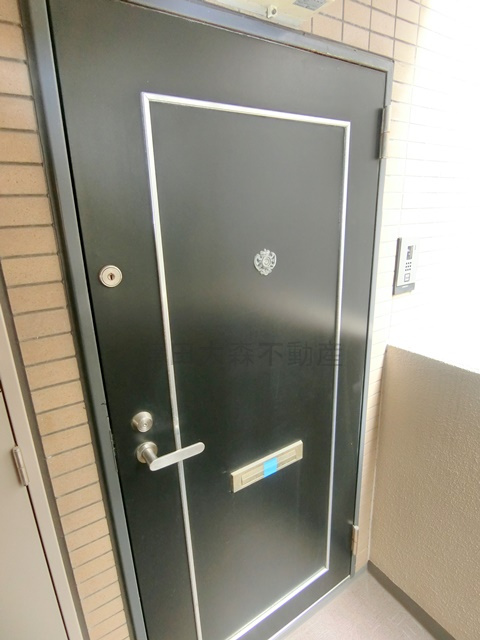 蒲田駅近マンションのエントランス