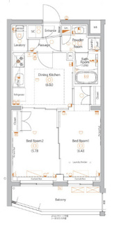 【間取り】 | エストゥルース亀戸