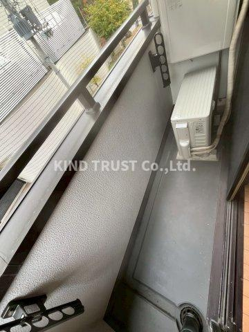 キオズ梅田ウエストのバルコニー|バルコニー付きです