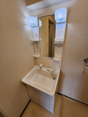 ウインドベル四条大宮の独立洗面台|独立洗面台