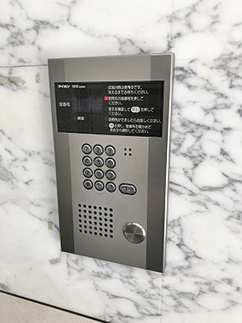 カーサスプレンディッド新宿払方町のセキュリティ