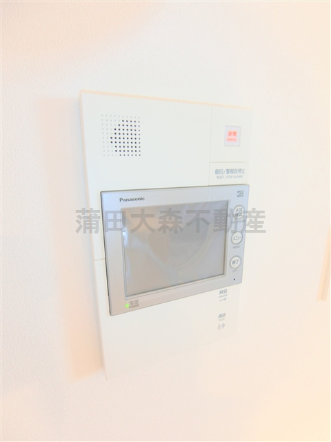 ザ・パークハビオ蒲田の設備|TVモニター付オートロック　インタ―ホン