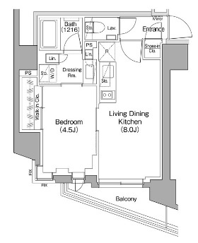 ザ・パークハビオ蒲田の間取り|間取り　