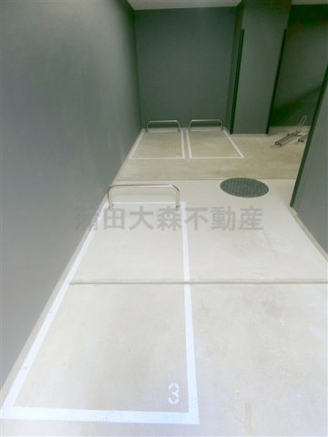 ザ・パークハビオ蒲田のその他共用部分|バイク置き場