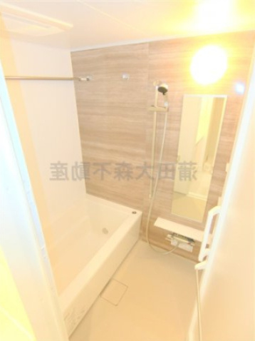 ザ・パークハビオ蒲田の浴室|追焚+浴室乾燥機付きのバスルーム　お風呂　バスルーム