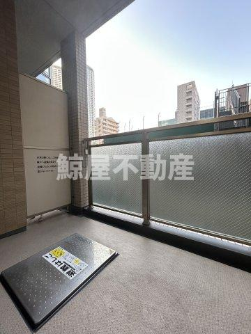アクティ東仲通りのバルコニー|開放的で明るい空間を演出してくれるバルコニーです