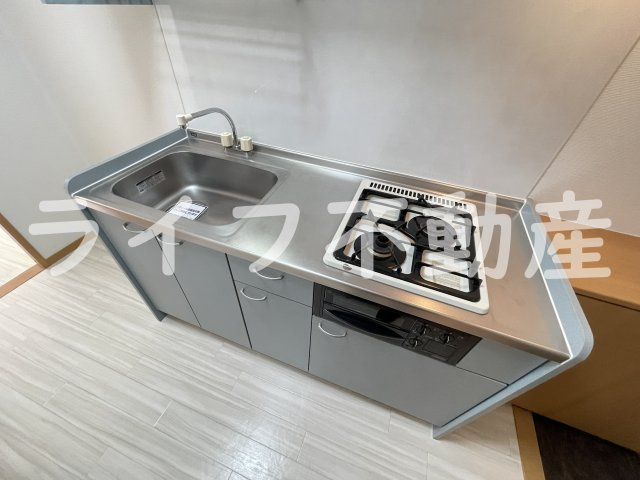 D・スクウェアのキッチン|使いやすいキッチンです