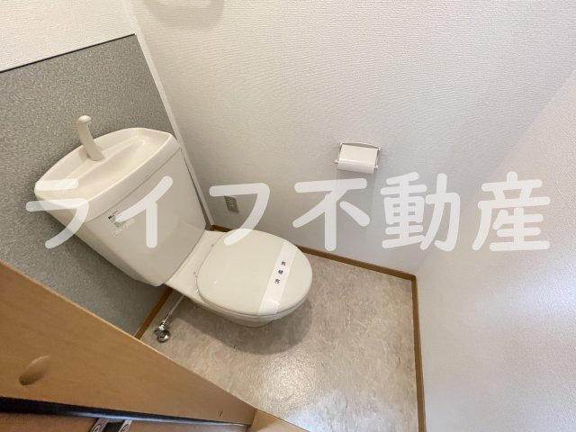 D・スクウェアのトイレ|コンパクトで使いやすいトイレです