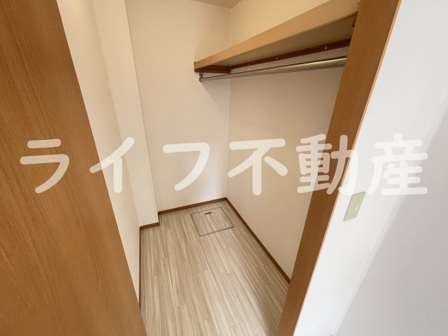 D・スクウェアの収納|大きなスペースがあり、収納には困りません