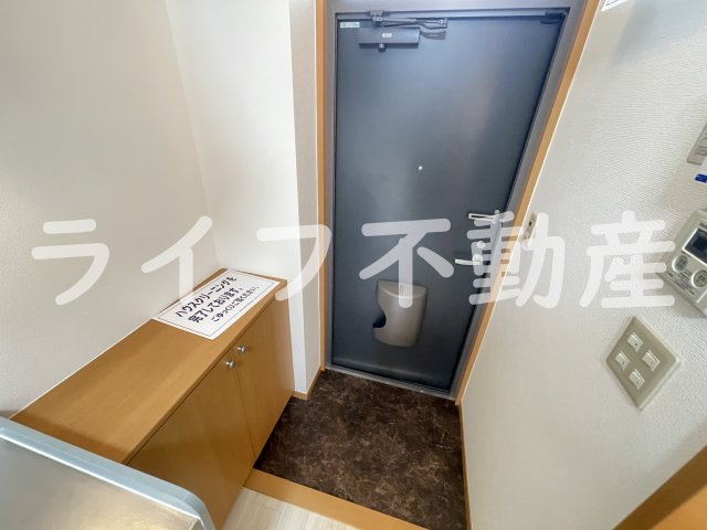 D・スクウェアの玄関|落ち着いた玄関です