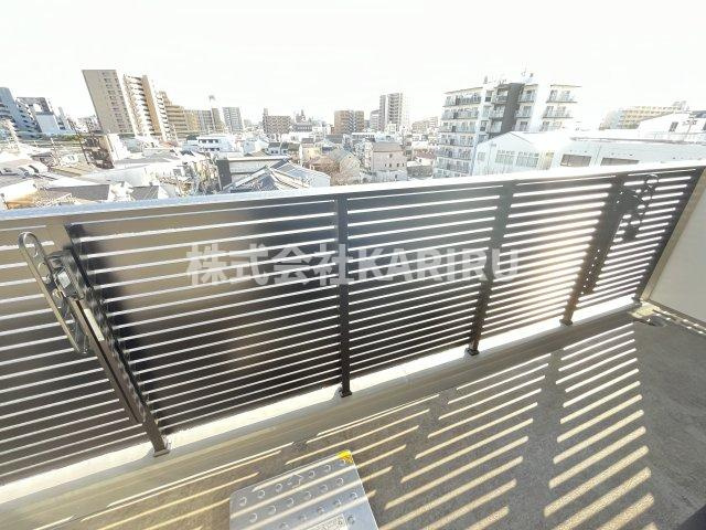 estageo関目高殿のバルコニー