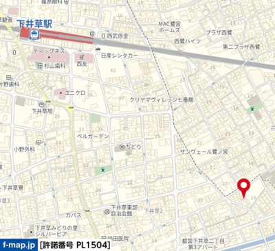 【地図】 | ヴィエント下井草