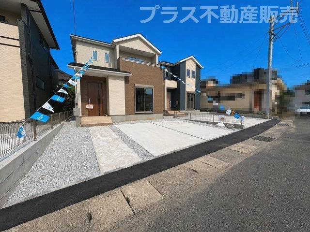 【外観】 | 糟屋郡宇美町宇美中央1丁目4期　2号棟（全3棟）【仲介手数料無料・0円】 | 完成しました。物件内部もご見学頂けます。プラス不動産販売にお任せ下さい。