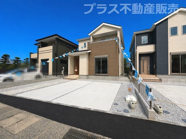 【外観】 | 糟屋郡宇美町宇美中央1丁目4期　2号棟（全3棟）【仲介手数料無料・0円】 | 現地写真。同じ物件を見るなら、プラス不動産販売にお任せ下さい。