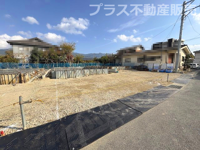 【外観】 | 糟屋郡宇美町宇美中央1丁目4期　2号棟（全3棟）【仲介手数料無料・0円】 | 現地写真。