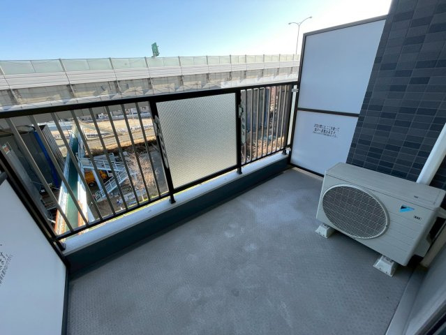 ラ・フォーレ久宝園のバルコニー