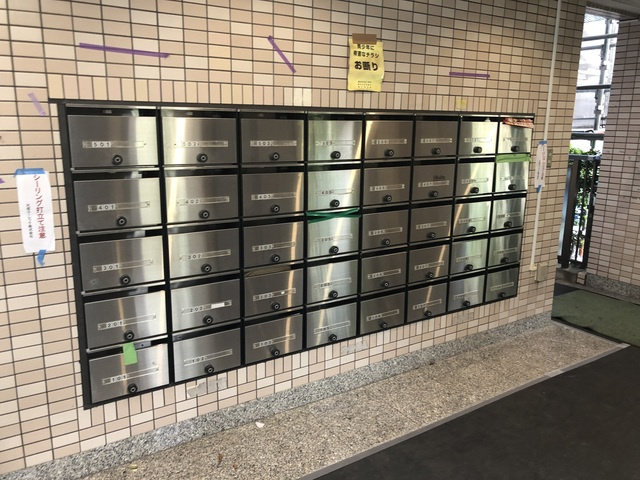 グランプラスのその他共用部分|集合郵便受け　※実際の使用状況とは異なります(現況優先)
