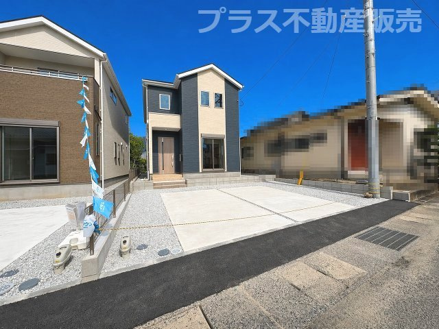 【外観】 | 糟屋郡宇美町宇美中央1丁目4期　3号棟（全3棟）【仲介手数料無料・0円】 | 完成しました。物件内部もご見学頂けます。プラス不動産販売にお任せ下さい。