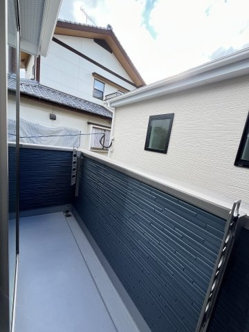 【バルコニー】 | 糟屋郡宇美町宇美中央1丁目4期　3号棟（全3棟）【仲介手数料無料・0円】 | 施工例。施工例は完成時と異なる場合があります。