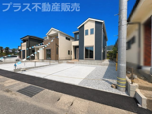 【外観】 | 糟屋郡宇美町宇美中央1丁目4期　3号棟（全3棟）【仲介手数料無料・0円】 | 現地写真。同じ物件を見るなら、プラス不動産販売にお任せ下さい。