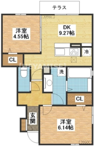 エトワールの間取り