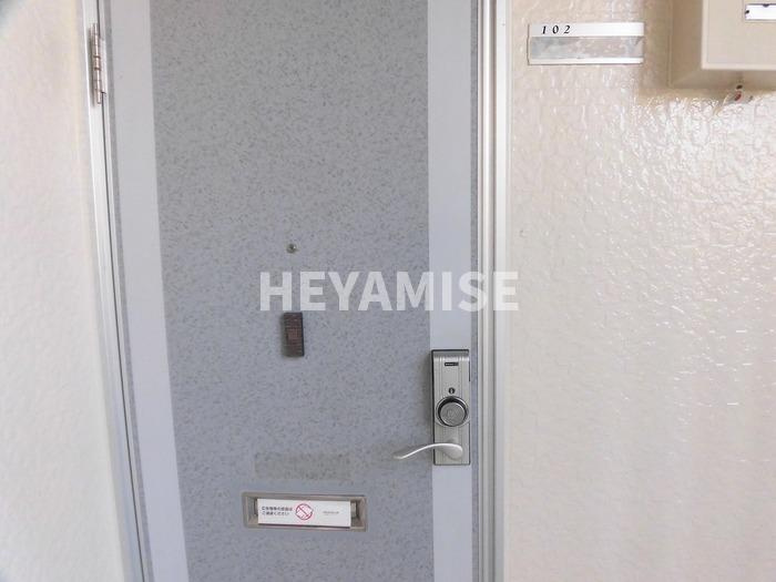 プレジール堀溝B棟のセキュリティ|※室内画像は別号室のもの