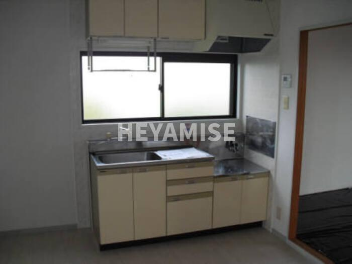 プレジール堀溝B棟のキッチン