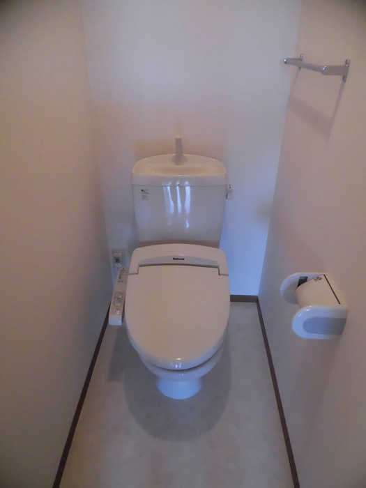 サンライズ豊B棟のトイレ|※室内画像は別号室のもの