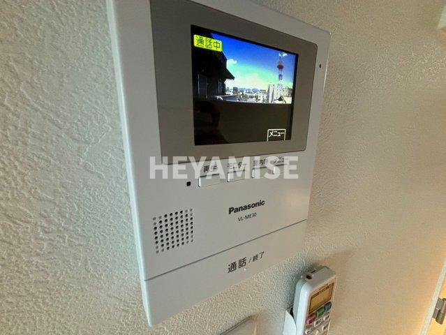 デ・クメール貝津のセキュリティ|※室内画像は類似物件のもの