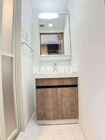 ゼオン大阪EASTの独立洗面台