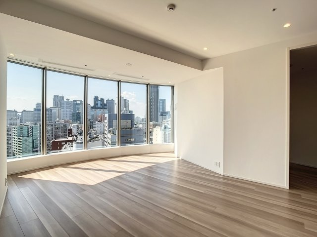 パークコート神宮北参道　ザ　タワーの居間・リビング|おしゃれなリビングです