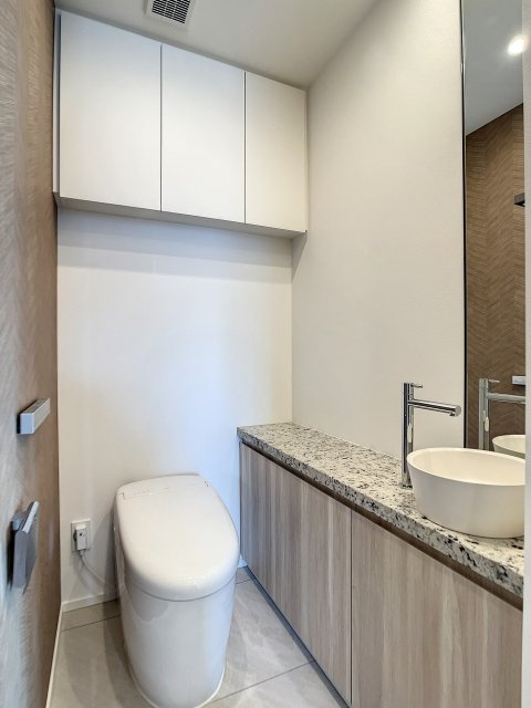 パークコート神宮北参道　ザ　タワーのトイレ|ゆったりとした空間のトイレです