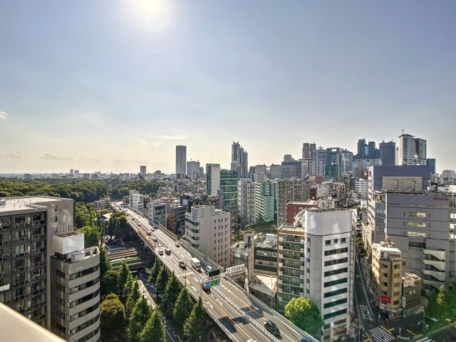 パークコート神宮北参道　ザ　タワーの展望|2023/07/17 撮影