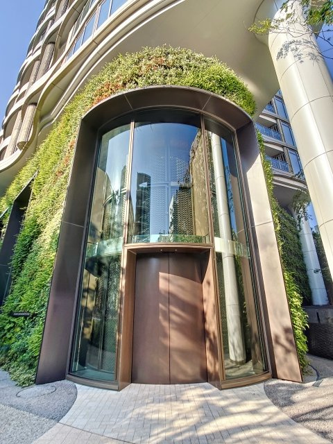 パークコート神宮北参道　ザ　タワーのエントランス|ゆとりのあるエントランスです