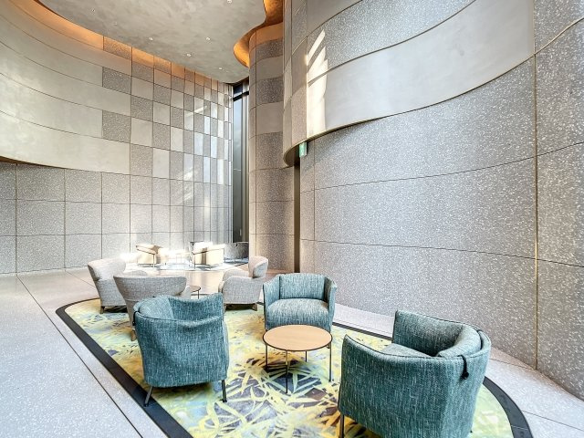 パークコート神宮北参道　ザ　タワーのロビー|毎日通るロビーはこのようになっています