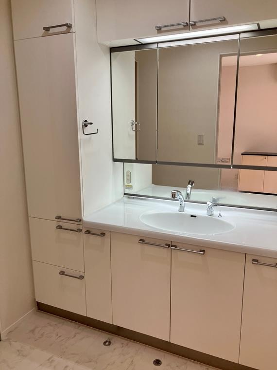 代沢戸建の洗面所|洗面所です