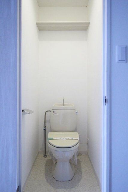 カーサマキのトイレ|ゆったりとした空間のトイレです
